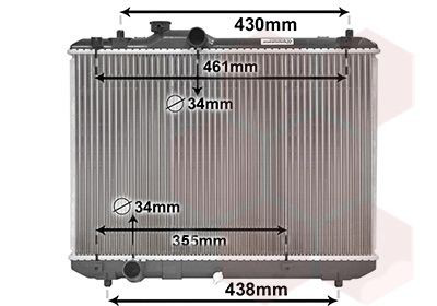 52002083 VAN Wezel Радиатор основной